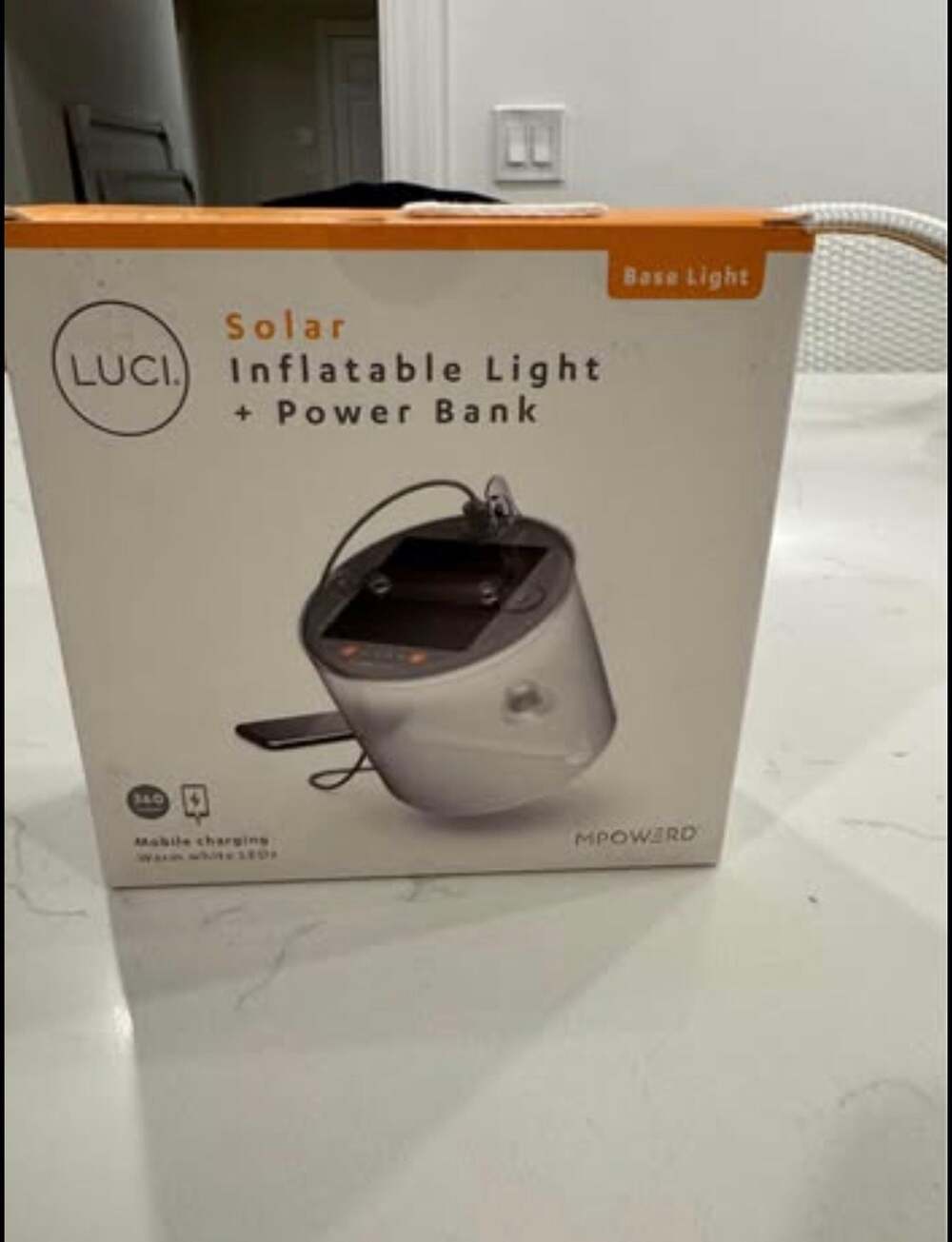 MPOWERD Luci Solar Inflatable Light + Power Bank